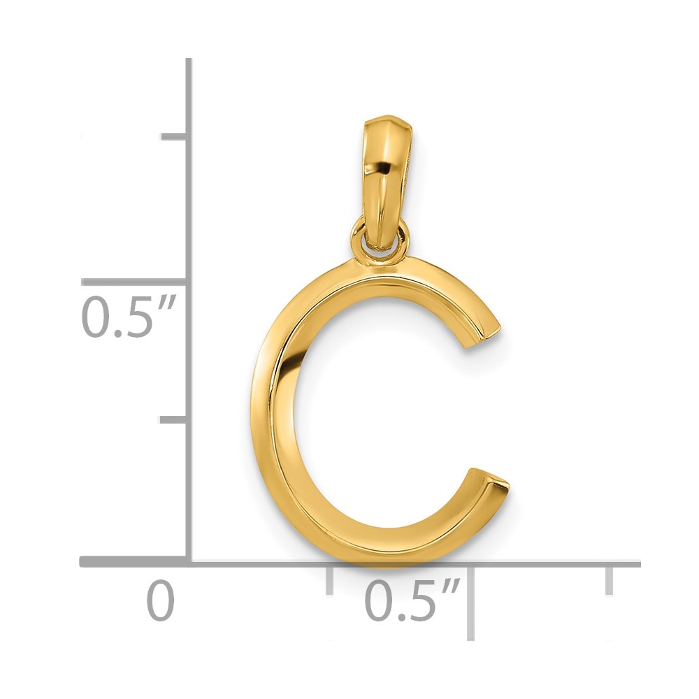 14ky Fancy Letter C (D5668C)