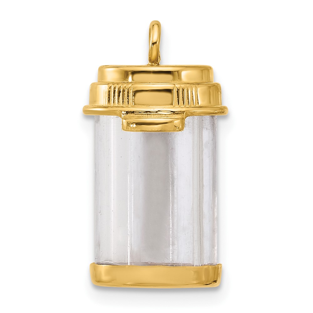 14ky Fancy Pill Bottle (D5694)