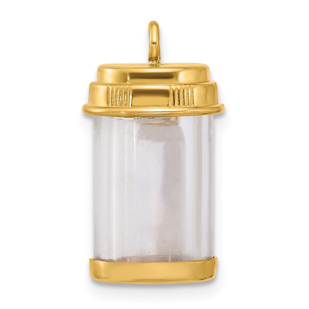 14ky Fancy Pill Bottle (D5694)