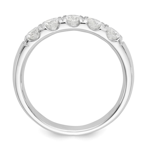 5-Stone Moissanite Bands