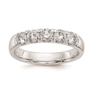 5-Stone Moissanite Bands