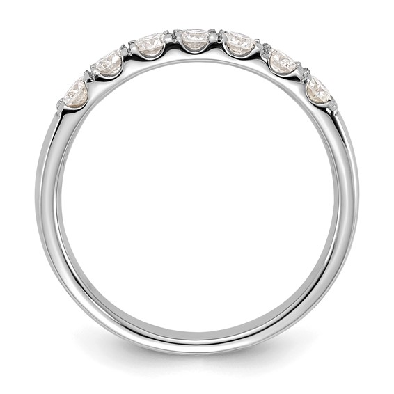 14kw 1/2ct. 7 Stone Ring Mounting Only