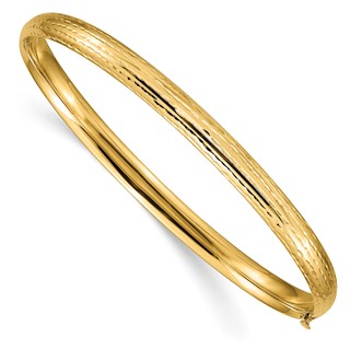 Gold Hinged Bangles