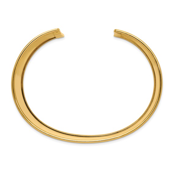 Gold Polished Cuff Bracelets