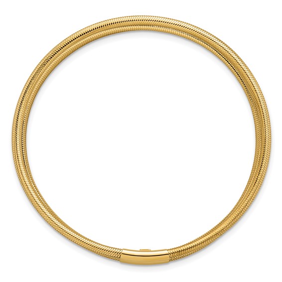 Gold Multi-Strand Stretch Bracelet