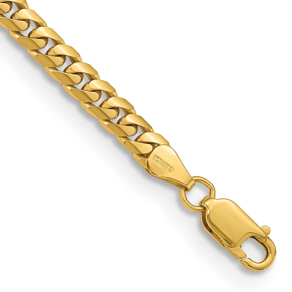 14k 5mm Solid Miami Cuban Chain (DCU160-9)