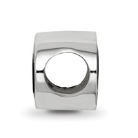 Sterling Silver LogoArt Delta Delta Delta Sorority Greek Letters Enameled Oval Bead view 2