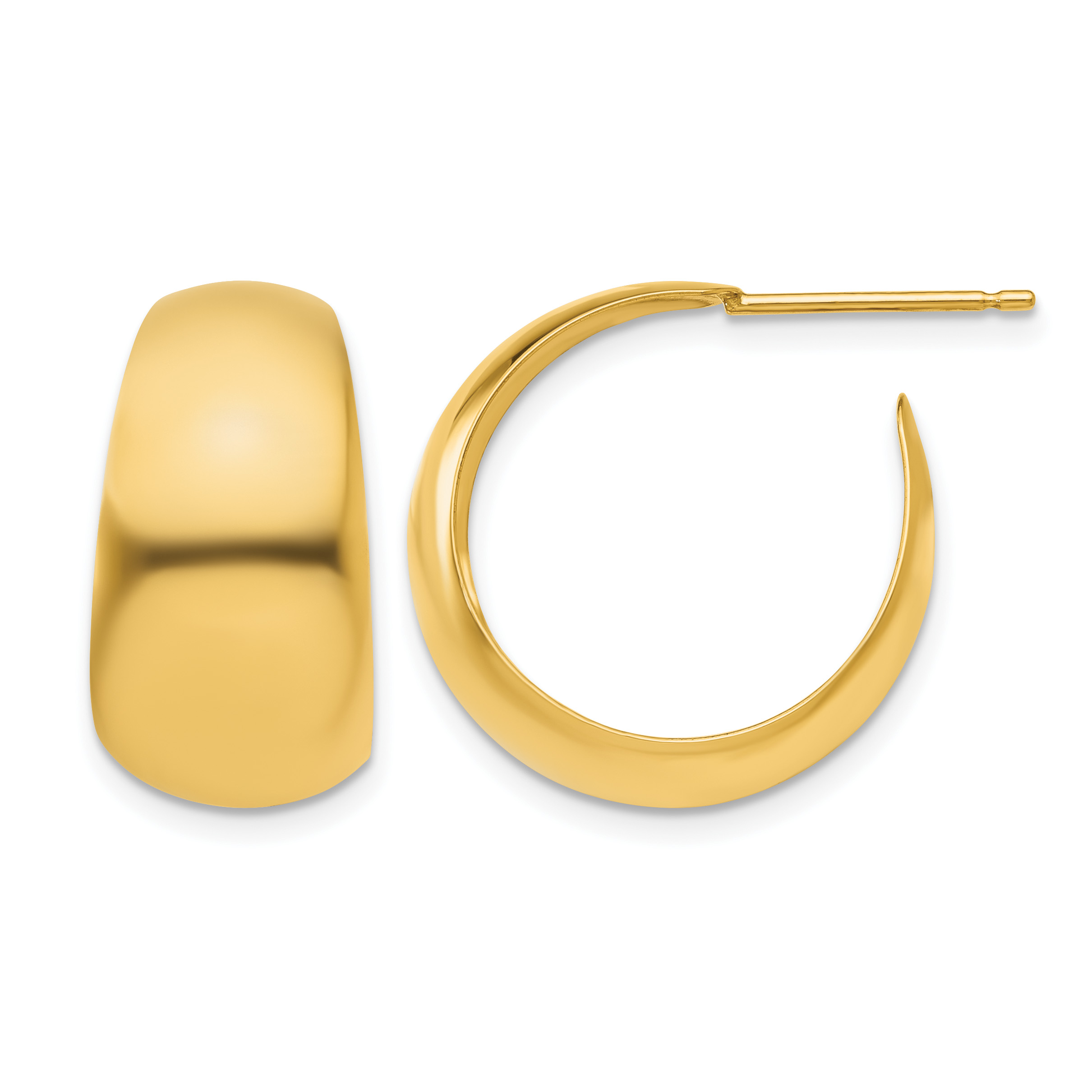 14k Small Hoop Earrings (E684)