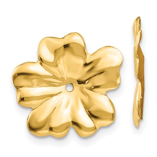Gold Flower Earring Jacket