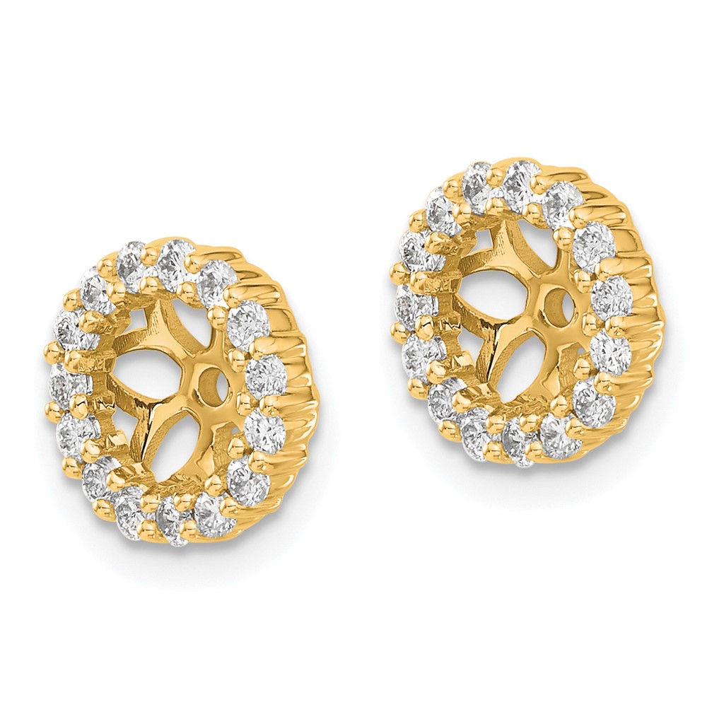 10k Diamond Earring Jackets (EJM5303-050-1YA)