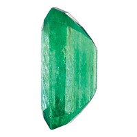 6x4mm Emerald Cut Emerald a Quality view 3