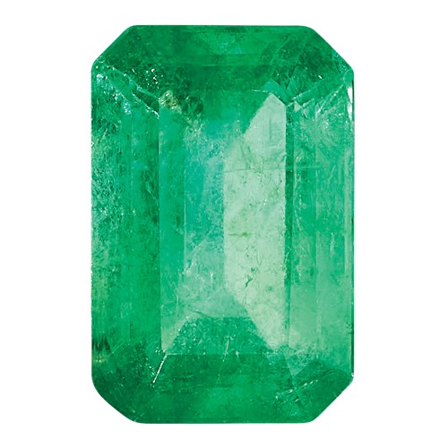 7x5mm Emerald Cut Emerald a Quality