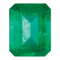 9x7mm Emerald Cut Emerald AA Quality view 1
