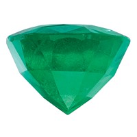 8x6mm Oval Emerald AA Quality view 2