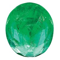 5x3mm Oval Emerald AA Quality view 4