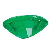 5x3mm Oval Emerald AA Quality view 5