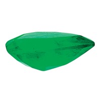 7x5mm Pear Emerald AA Quality view 5
