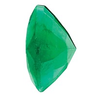 5x 3mm Pear Emerald C Quality view 2