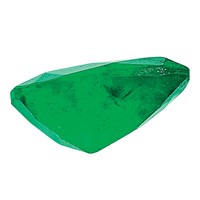 5x 3mm Pear Emerald C Quality view 4