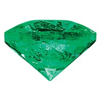 2.75mm Round Diamond-cut Emerald Aaa Quality view 2