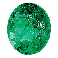2.75mm Round Diamond-cut Emerald Aaa Quality view 3