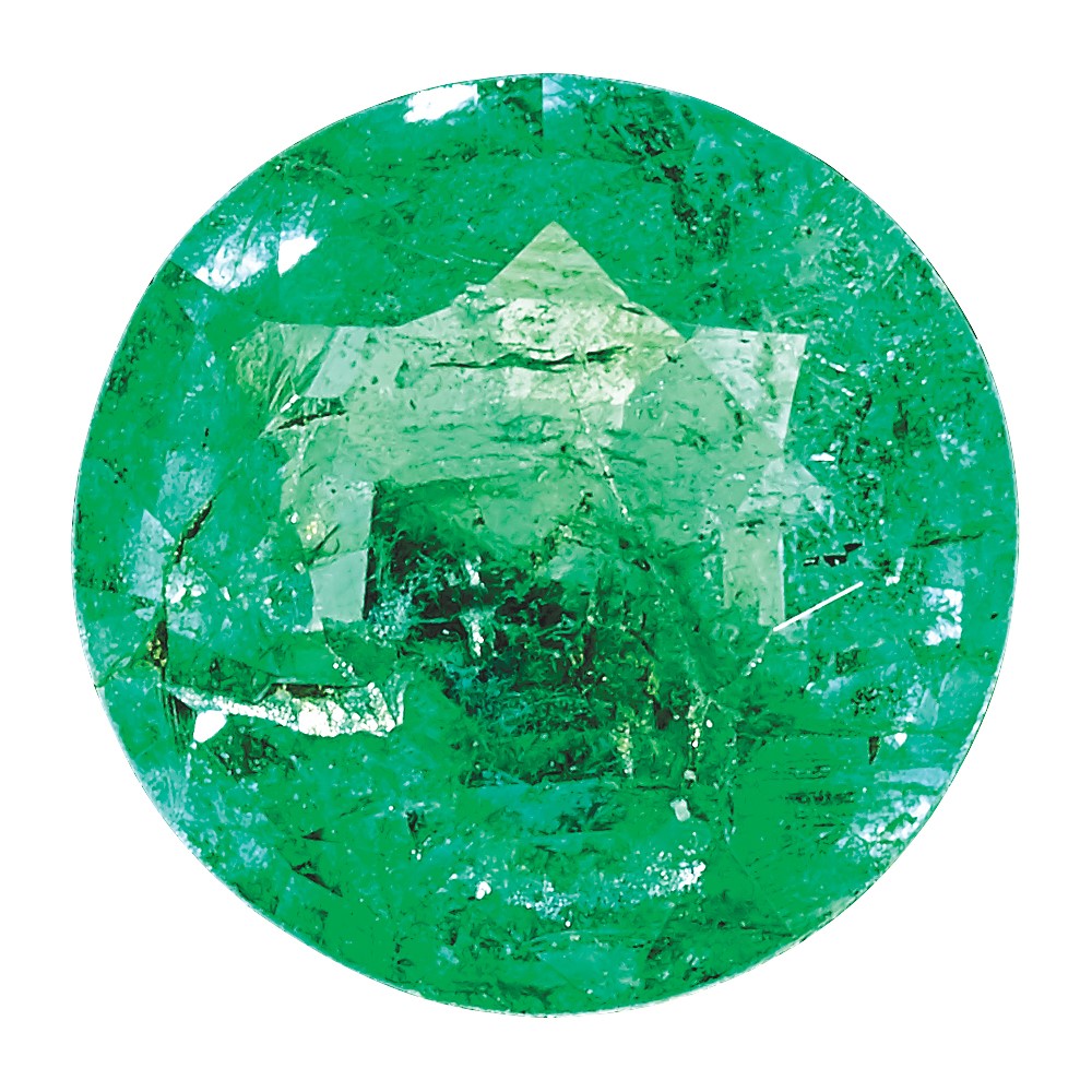 1.5mm Round Emerald a Quality