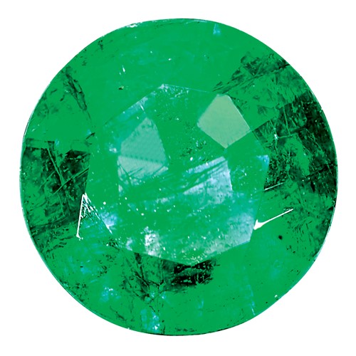 3mm Round Emerald AA Quality