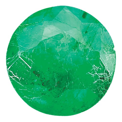 5mm Round Emerald C Quality
