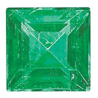 2mm Square Step-cut Emerald a Quality view 1