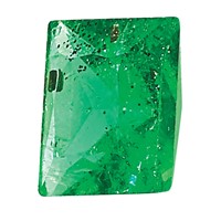2mm Square Step-cut Emerald a Quality view 4