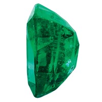 3mm Trillion Emerald a Quality view 3
