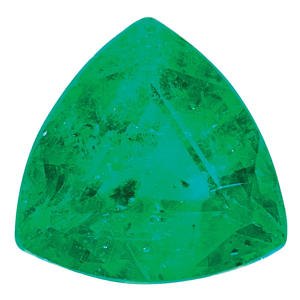 3mm Trillion Emerald a Quality