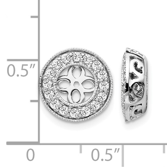 True Origin Lab Grown Diamond Earring Jackets