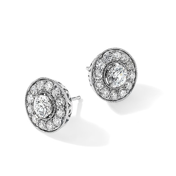 True Origin Lab Grown Diamond Earring Jackets