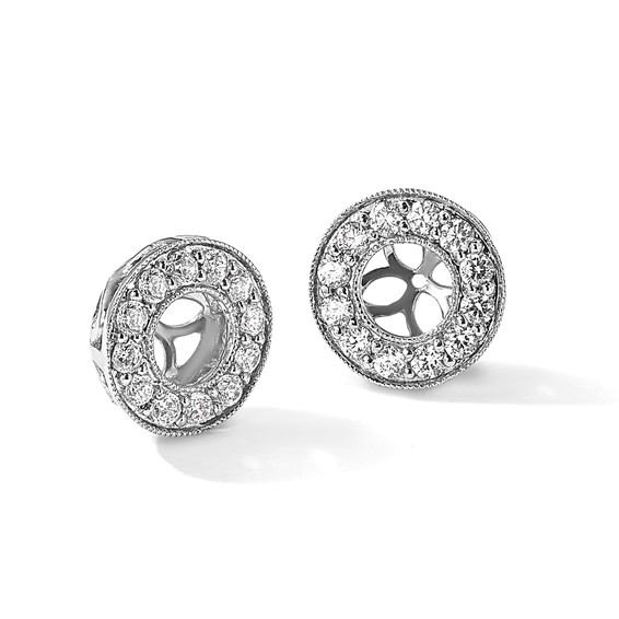 True Origin Lab Grown Diamond Earring Jackets