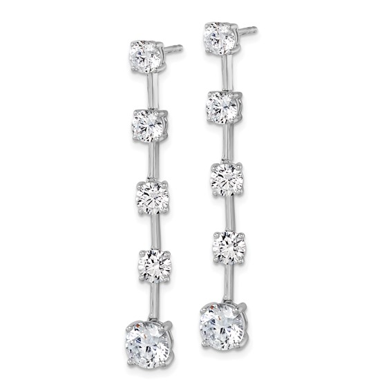 True Origin Lab Grown Diamond Post Dangle Earrings