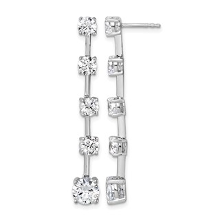 True Origin Lab Grown Diamond Post Dangle Earrings