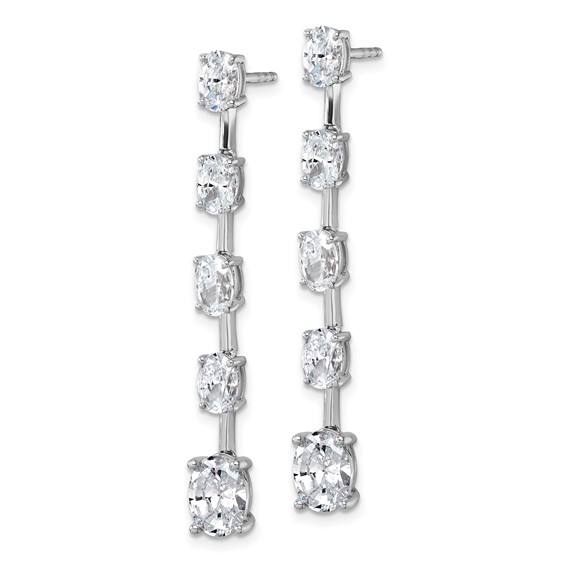 True Origin Lab Grown Diamond Post Dangle Earrings