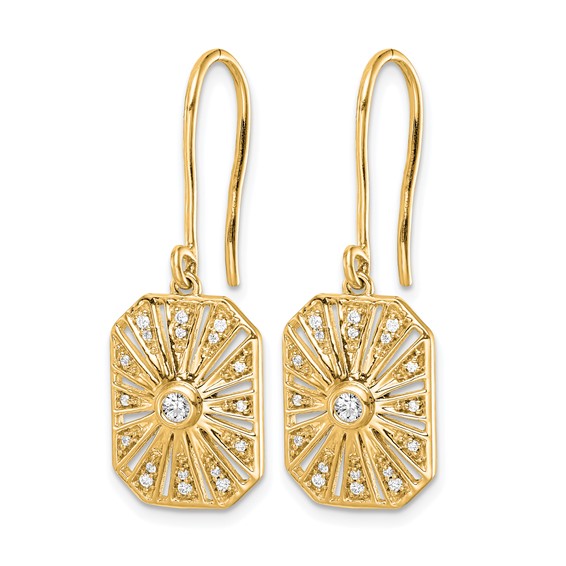 Diamond Vintage Earrings