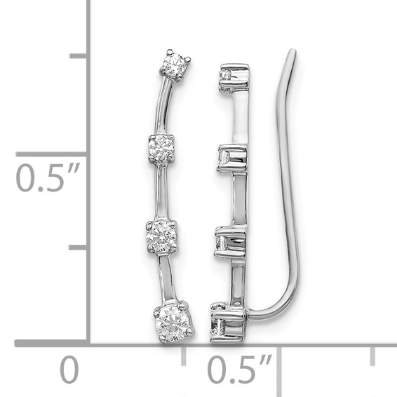 Diamond Ear Climbers