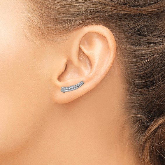 Diamond Ear Climbers