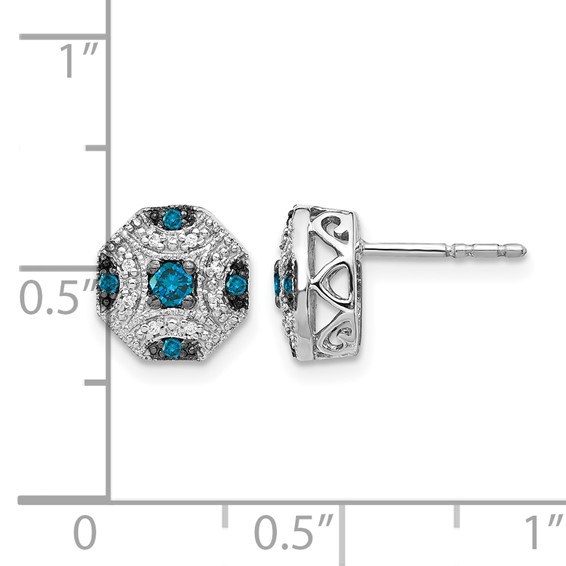 Diamond Post Earrings