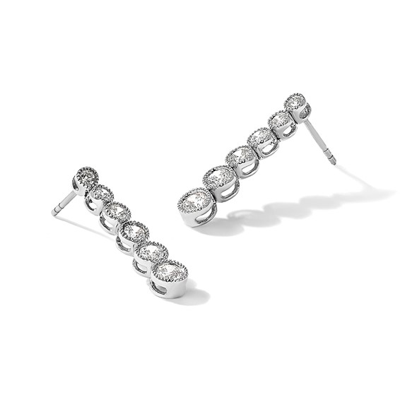 True Origin Lab Grown Diamond Fashion Dangle Post Earrings