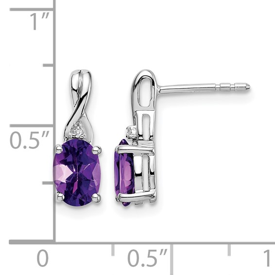 Gemstone & Diamond Earrings