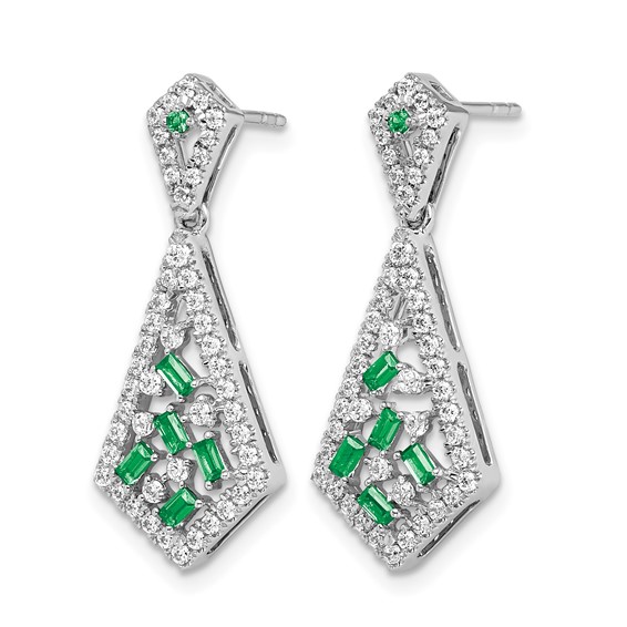 Gemstone & Diamond Earrings