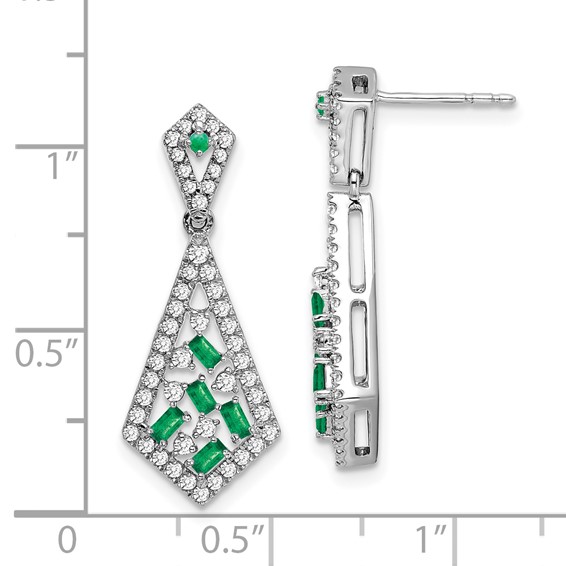 Gemstone & Diamond Earrings