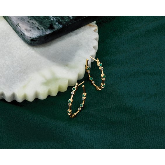 True Origin Lab Grown Diamond & Gemstone Earrings