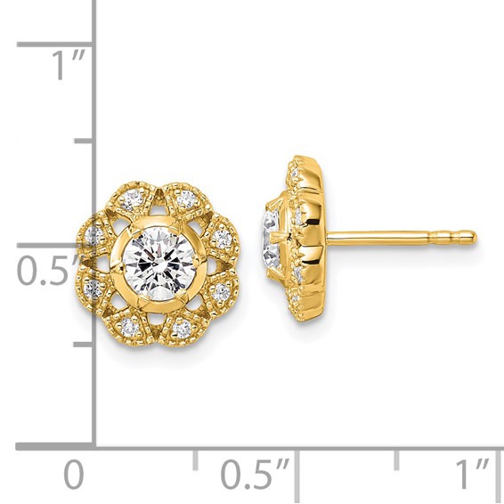 True Origin® Lab Grown Diamond Post Earrings