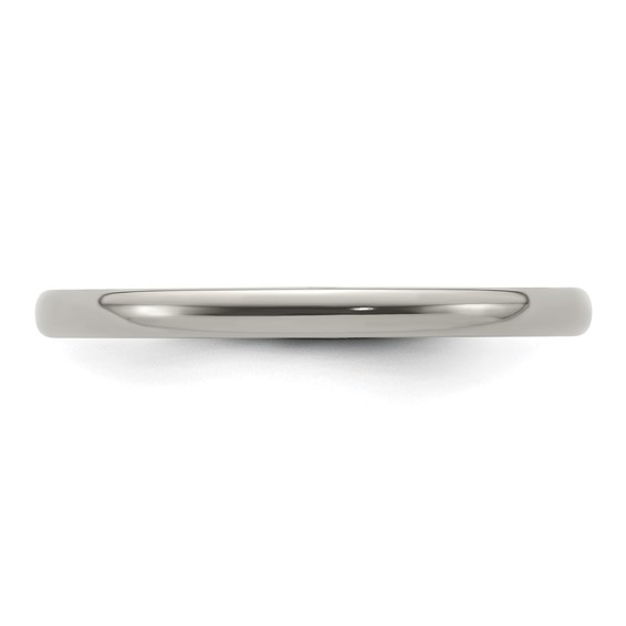 Edward Mirell Titanium 6mm Polished Band