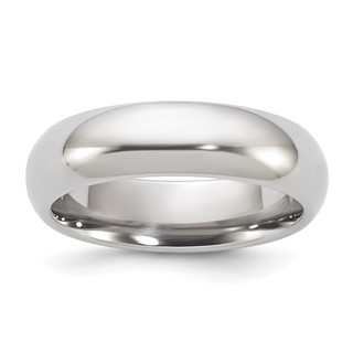 Edward Mirell Titanium 6mm Polished Band
